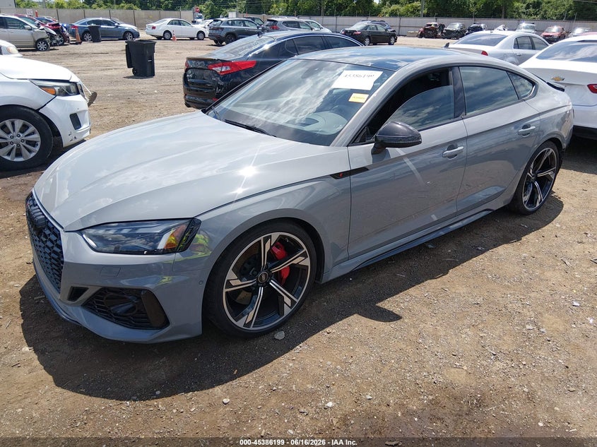 2022 Audi Rs5 VIN WUAAWCF53NA902931 IAAI salvage auction — REAR END, Salvage (Ohio), sold $28,850 on 2026-07-27 (photo 2)