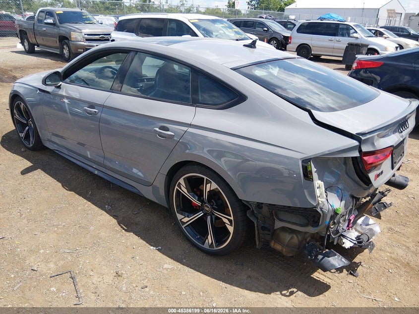 2022 Audi Rs5 VIN WUAAWCF53NA902931 IAAI salvage auction — REAR END, Salvage (Ohio), sold $28,850 on 2026-07-30 (photo 3)