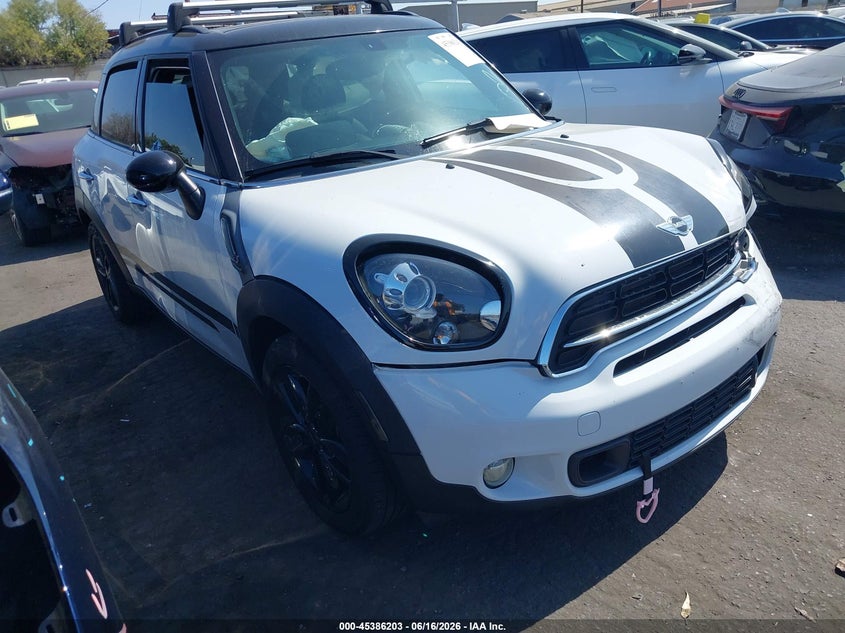 2016 Mini Countryman VIN WMWZC3C58GWT09162 IAAI salvage auction — FRONT END, Salvage Certificate (California), sold $1,175 on 2026-07-15 (photo 1)