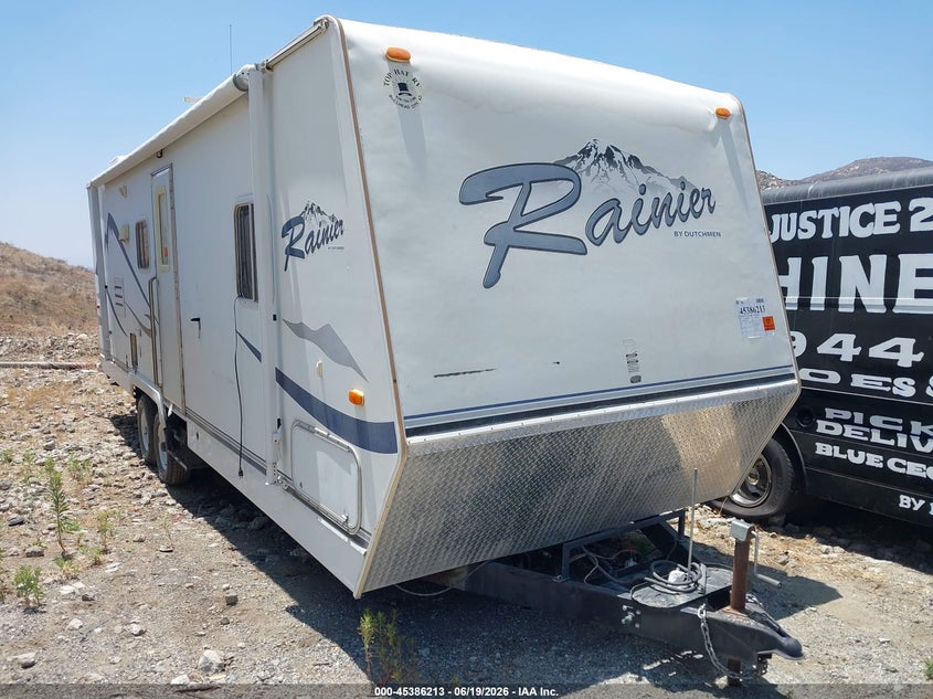 2008 Dutchman Other VIN 47CTDRN278D310956 IAAI salvage auction — BIOHAZARD/CHEMICAL, Non-Repairable (California), sold $325 on 2026-09-08 (photo 1)