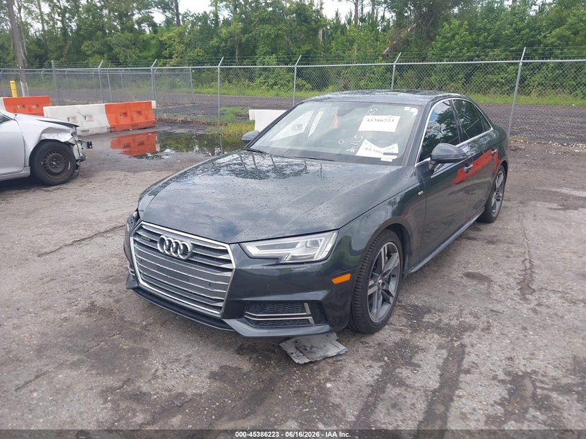 2017 Audi A4 VIN WAUENAF44HA140546 IAAI salvage auction — SIDE, Rebuildable (Florida), sold $4,850 on 2026-07-09 (photo 2)