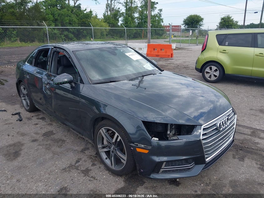 2017 Audi A4 VIN WAUENAF44HA140546 IAAI salvage auction — SIDE, Rebuildable (Florida), sold $4,850 on 2026-07-09 (photo 6)