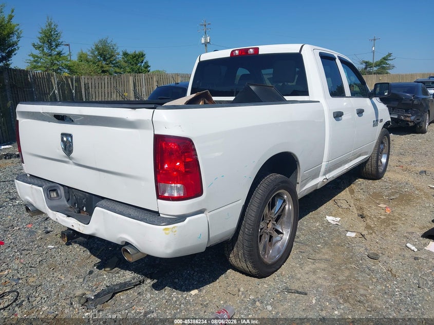 2017 Ram 1500 VIN 1C6RR7FT5HS644320 IAAI salvage auction — RIGHT FRONT, Salvage Title, sold $2,650 on 2026-09-03 (photo 4)