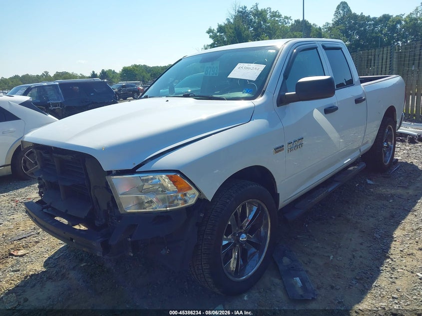 2017 Ram 1500 VIN 1C6RR7FT5HS644320 IAAI salvage auction — RIGHT FRONT, Salvage Title, sold $2,650 on 2026-09-03 (photo 2)