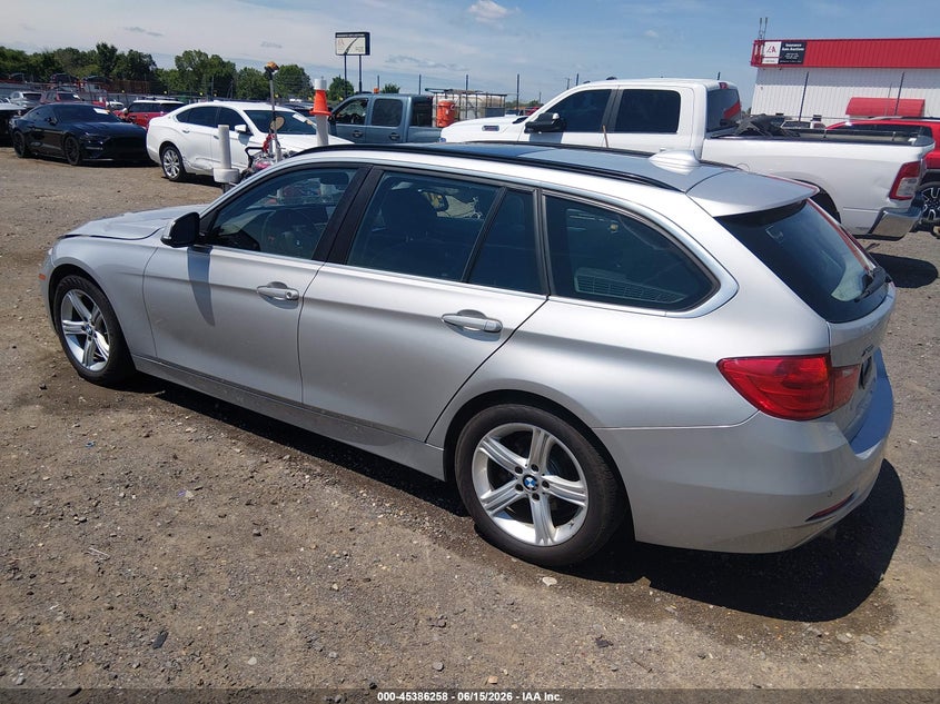 2015 BMW 3er VIN WBA3K5C58FK547412 IAAI salvage auction — FRONT END, Clear (Arkansas), sold $4,550 on 2026-07-29 (photo 3)