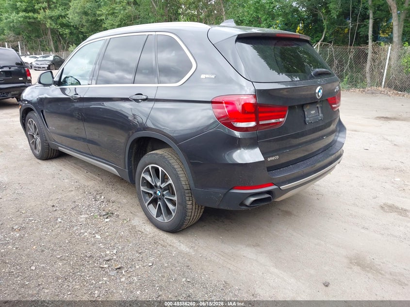 2018 BMW X5 VIN 5UXKT0C50J0W01111 IAAI salvage auction — FRONT END, Salvage (Massachusetts), sold $7,200 on 2026-07-28 (photo 3)