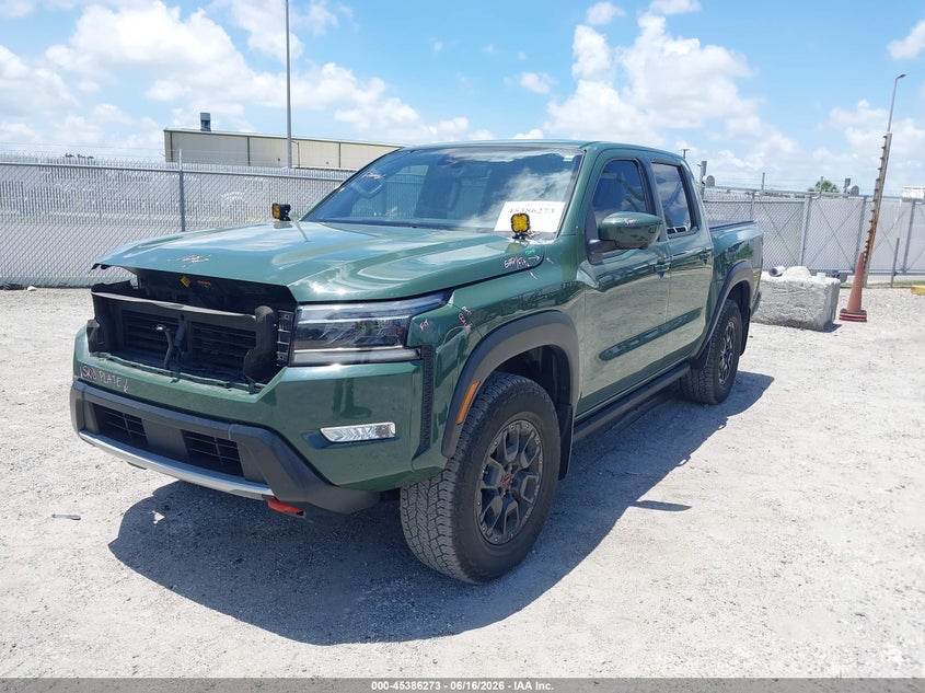 2024 Nissan Navara (frontier) VIN 1N6ED1EK1RN637163 IAAI salvage auction — FRONT END, Rebuildable (Florida), sold $9,850 on 2026-07-28 (photo 2)