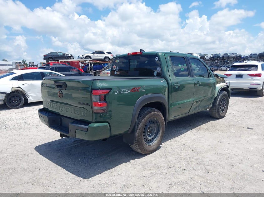 2024 Nissan Navara (frontier) VIN 1N6ED1EK1RN637163 IAAI salvage auction — FRONT END, Rebuildable (Florida), sold $9,850 on 2026-07-28 (photo 4)