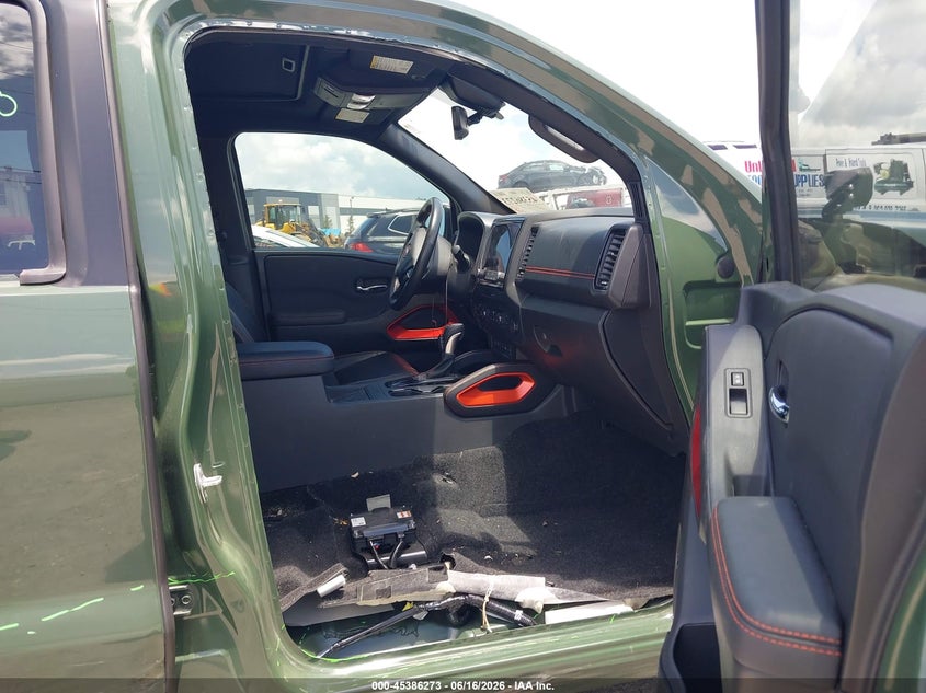 2024 Nissan Navara (frontier) VIN 1N6ED1EK1RN637163 IAAI salvage auction — FRONT END, Rebuildable (Florida), sold $9,850 on 2026-07-28 (photo 5)