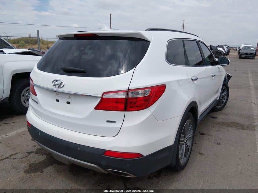 2015 Hyundai Santa fe VIN KM8SR4HF0FU119145 IAAI salvage auction — FRONT END, Salvage (Texas), sold $1,900 on 2026-07-22 (photo 4)