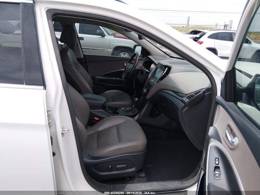 2015 Hyundai Santa fe VIN KM8SR4HF0FU119145 IAAI salvage auction — FRONT END, Salvage (Texas), sold $1,900 on 2026-07-22 (photo 5)