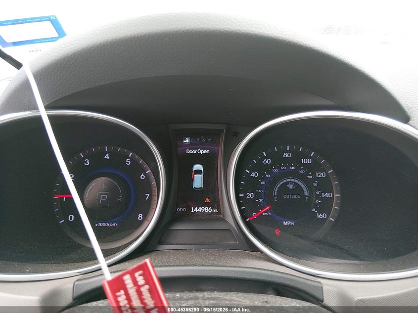 2015 Hyundai Santa fe VIN KM8SR4HF0FU119145 IAAI salvage auction — FRONT END, Salvage (Texas), sold $1,900 on 2026-07-22 (photo 7)