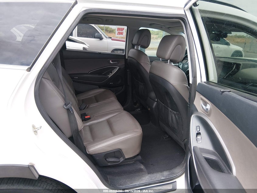 2015 Hyundai Santa fe VIN KM8SR4HF0FU119145 IAAI salvage auction — FRONT END, Salvage (Texas), sold $1,900 on 2026-07-22 (photo 8)