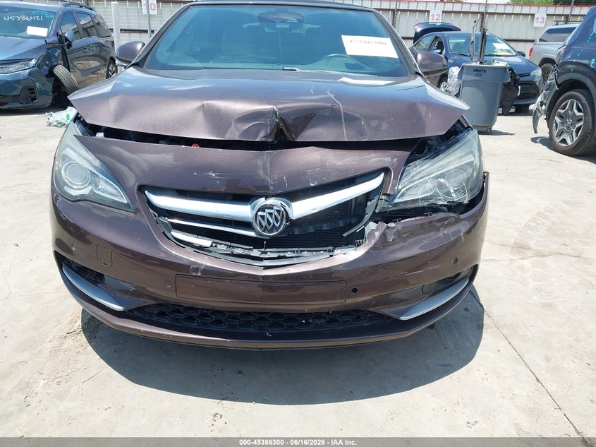 2016 Buick Cascada VIN W04WT3N53GG073446 IAAI salvage auction — FRONT END, Salvage (Texas), sold $425 on 2026-07-21 (photo 6)