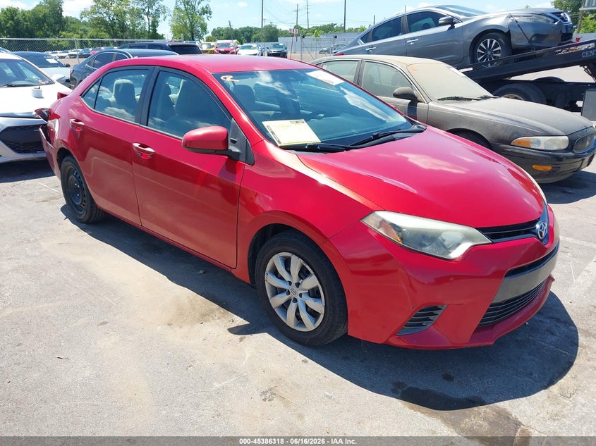 2015 Toyota Corolla VIN 5YFBURHE8FP347401 IAAI salvage auction — REAR END, Salvage (Tennessee), sold $1,900 on 2026-07-14 (photo 1)