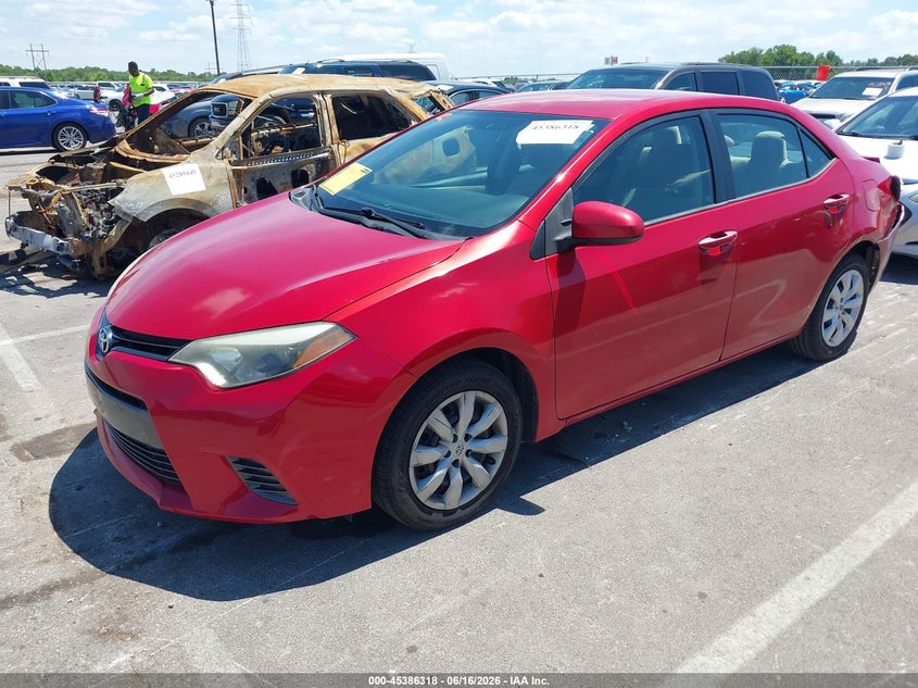 2015 Toyota Corolla VIN 5YFBURHE8FP347401 IAAI salvage auction — REAR END, Salvage (Tennessee), sold $1,900 on 2026-07-14 (photo 2)