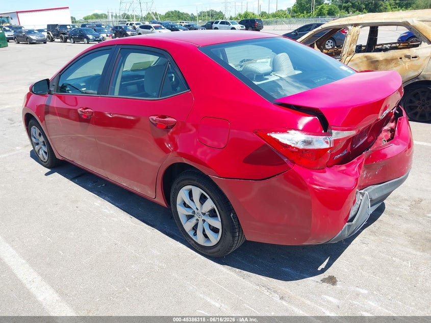2015 Toyota Corolla VIN 5YFBURHE8FP347401 IAAI salvage auction — REAR END, Salvage (Tennessee), sold $1,900 on 2026-07-14 (photo 3)