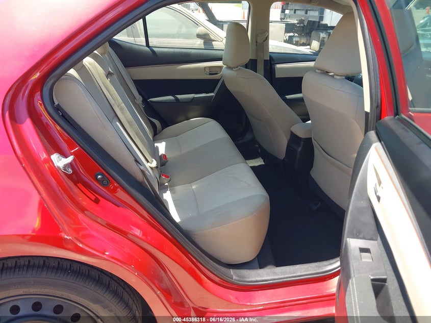 2015 Toyota Corolla VIN 5YFBURHE8FP347401 IAAI salvage auction — REAR END, Salvage (Tennessee), sold $1,900 on 2026-07-14 (photo 8)
