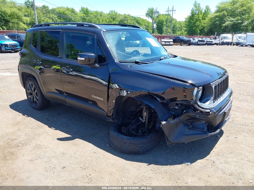 2016 Jeep Renegade VIN ZACCJBBT7GPD24788 IAAI salvage auction — FRONT END, Salvage (Idaho), sold $925 on 2026-07-22 (photo 1)