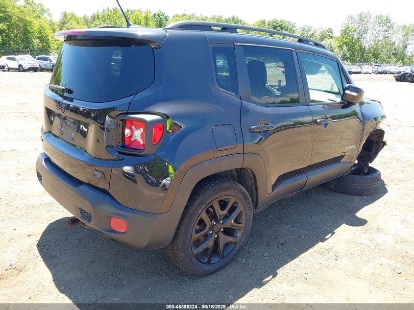 2016 Jeep Renegade VIN ZACCJBBT7GPD24788 IAAI salvage auction — FRONT END, Salvage (Idaho), sold $925 on 2026-07-22 (photo 4)