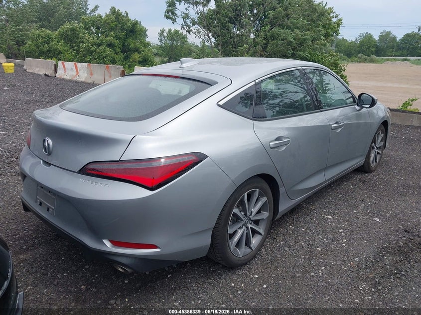 2024 Acura Integra VIN 19UDE4H26RA028961 IAAI salvage auction — REAR END, Mv-907A (New York), sold $8,100 on 2026-07-28 (photo 4)