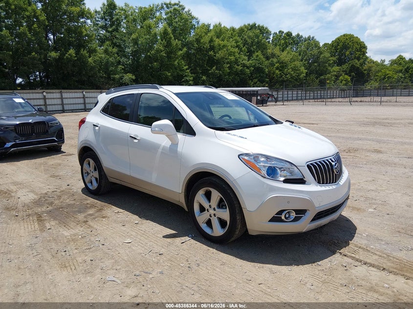 2015 Buick Encore VIN KL4CJDSB9FB055005 IAAI salvage auction — LEFT REAR, Salvage (Tennessee), sold $1,325 on 2026-07-15 (photo 1)