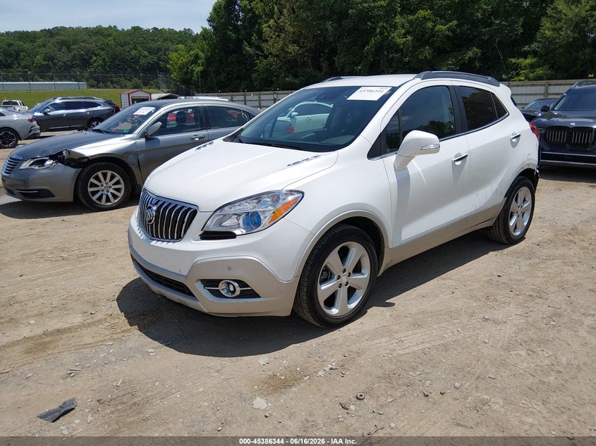 2015 Buick Encore VIN KL4CJDSB9FB055005 IAAI salvage auction — LEFT REAR, Salvage (Tennessee), sold $1,325 on 2026-07-15 (photo 2)