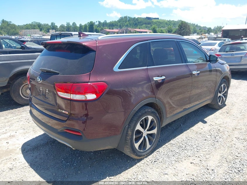 2017 Kia Sorento VIN 5XYPH4A1XHG334886 IAAI salvage auction — FRONT END, Salvage Title, sold $4,050 on 2026-07-23 (photo 4)
