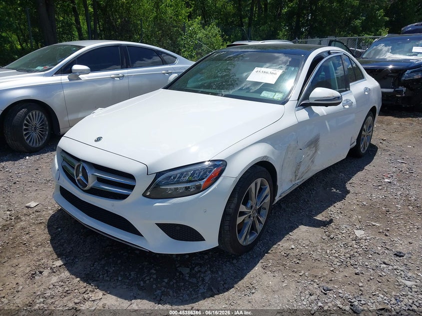 2021 Mercedes-benz C-klasse VIN W1KWF8EB1MR649640 IAAI salvage auction — LEFT SIDE, Mv-907A (New York), sold $6,650 on 2026-07-28 (photo 6)