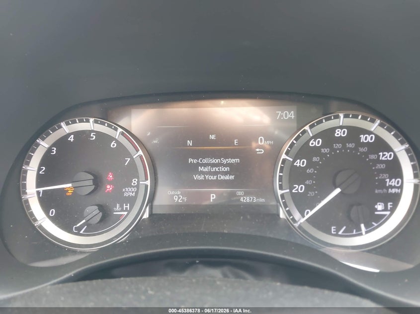 2023 Toyota Highlander VIN 5TDKDRBH5PS045656 IAAI salvage auction — FRONT END, Salvage (Virginia), sold $13,200 on 2026-07-28 (photo 7)
