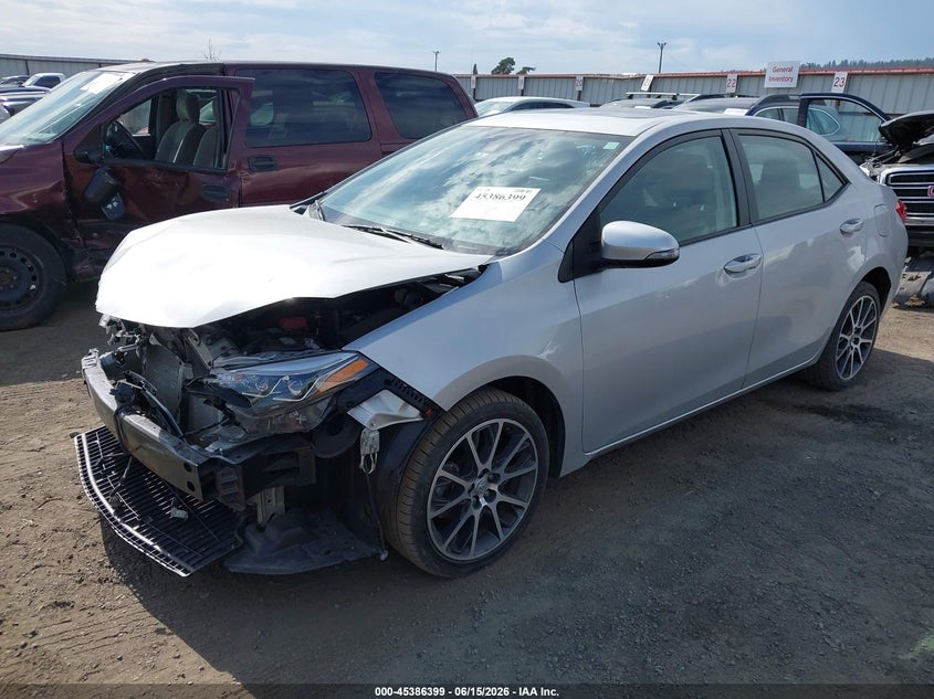 2017 Toyota Corolla VIN 5YFBURHE6HP639972 IAAI salvage auction — FRONT END, Bill Of Sale (Washington), sold $3,900 on 2026-07-07 (photo 2)