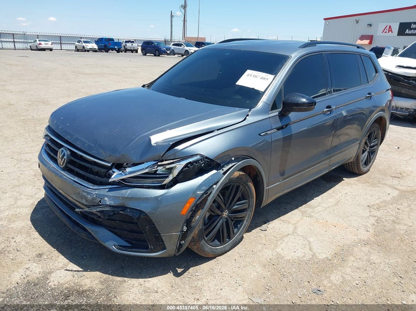 2022 Volkswagen Tiguan VIN 3VVCB7AX8NM017162 IAAI salvage auction — LEFT FRONT, Salvage Title, sold $9,000 on 2026-07-24 (photo 2)