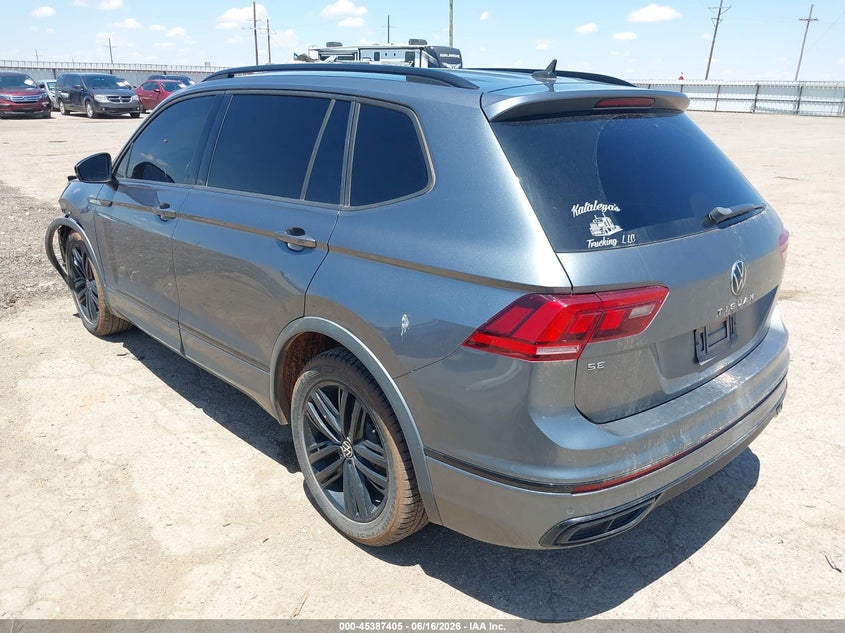 2022 Volkswagen Tiguan VIN 3VVCB7AX8NM017162 IAAI salvage auction — LEFT FRONT, Salvage Title, sold $9,000 on 2026-07-24 (photo 3)