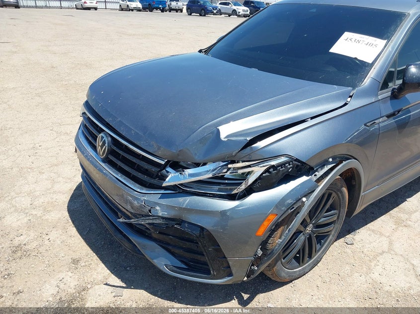 2022 Volkswagen Tiguan VIN 3VVCB7AX8NM017162 IAAI salvage auction — LEFT FRONT, Salvage Title, sold $9,000 on 2026-07-24 (photo 6)