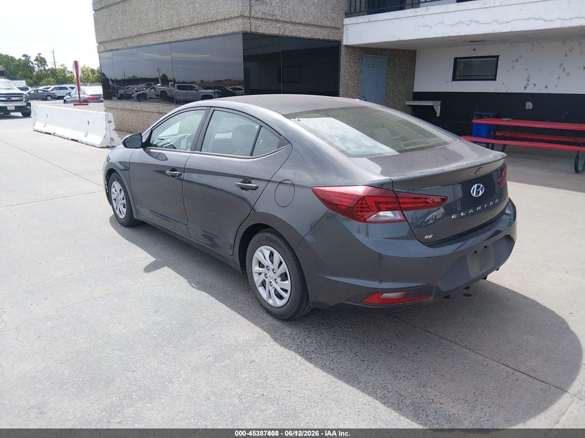 2020 Hyundai Elantra VIN 5NPD74LF4LH615940 IAAI salvage auction — NORMAL WEAR, Sf97 (California), sold $10,975 on 2026-07-30 (photo 3)