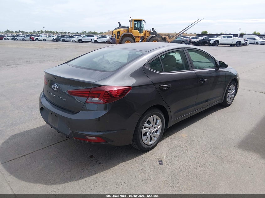 2020 Hyundai Elantra VIN 5NPD74LF4LH615940 IAAI salvage auction — NORMAL WEAR, Sf97 (California), sold $10,975 on 2026-07-30 (photo 4)