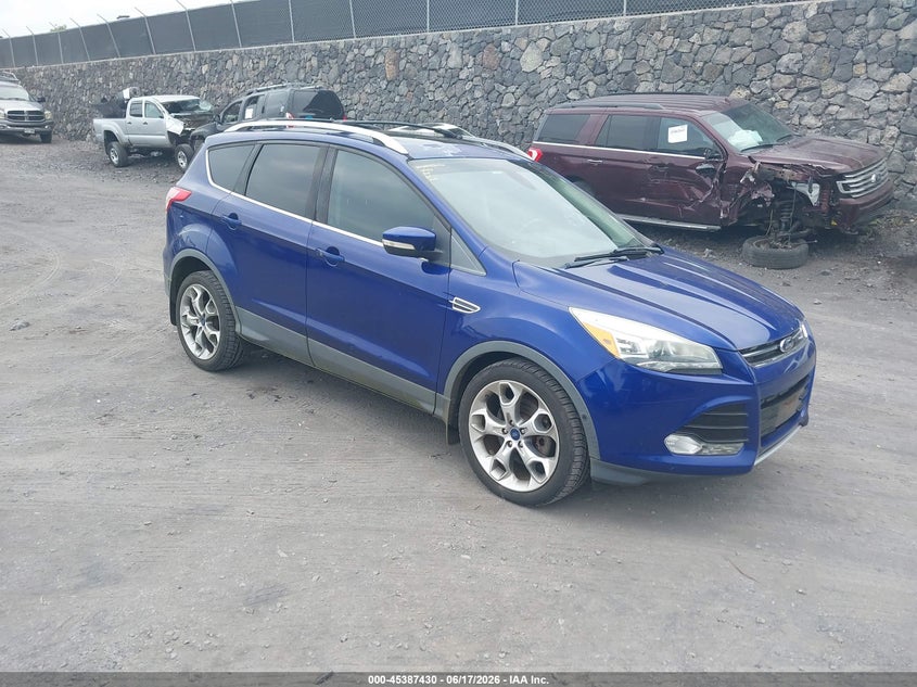 2014 Ford Escape VIN 1FMCU0J96EUD09515 IAAI salvage auction — REAR END, Clear (Hawaii), sold $1,200 on 2026-07-24 (photo 1)