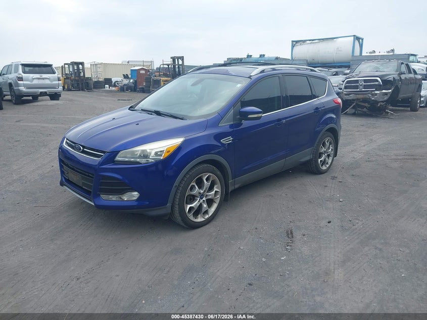 2014 Ford Escape VIN 1FMCU0J96EUD09515 IAAI salvage auction — REAR END, Clear (Hawaii), sold $1,200 on 2026-07-24 (photo 2)