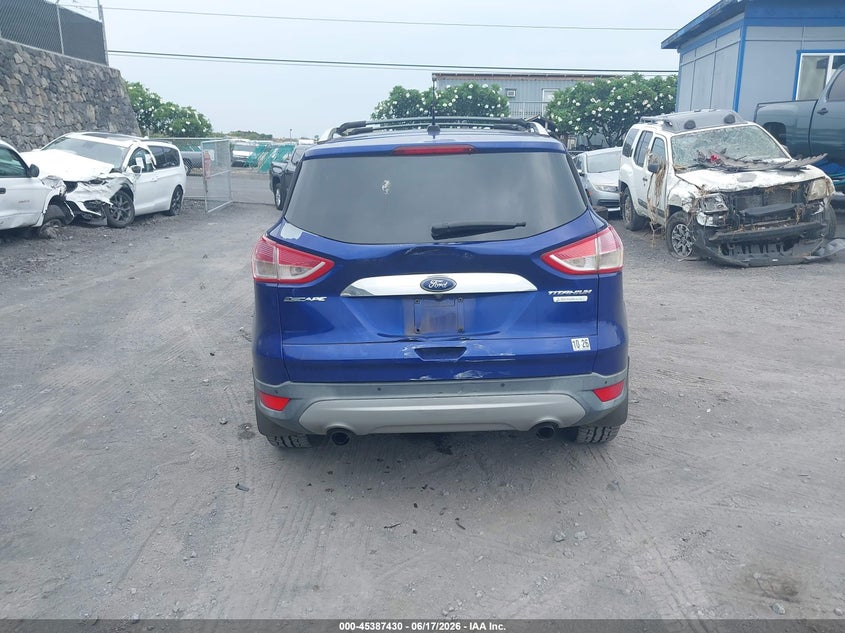 2014 Ford Escape VIN 1FMCU0J96EUD09515 IAAI salvage auction — REAR END, Clear (Hawaii), sold $1,200 on 2026-07-24 (photo 6)
