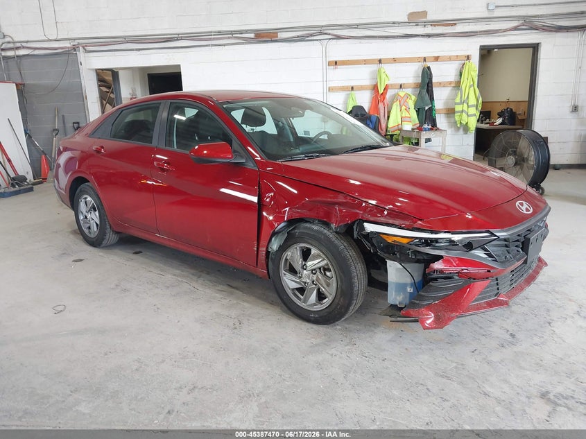 2025 Hyundai Elantra VIN KMHLL4DG4SU939761 IAAI salvage auction — RIGHT FRONT, Salvage Title, sold $1,550 on 2026-07-22 (photo 1)