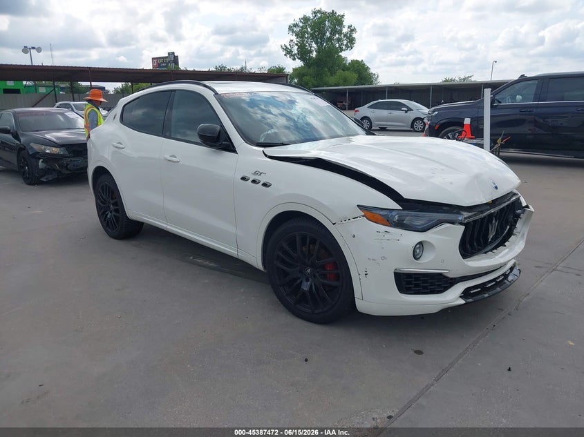 2022 Maserati Levante VIN ZN661XUA8NX400274 IAAI salvage auction — FRONT END, Original (Texas), sold $8,600 on 2026-08-12 (photo 1)