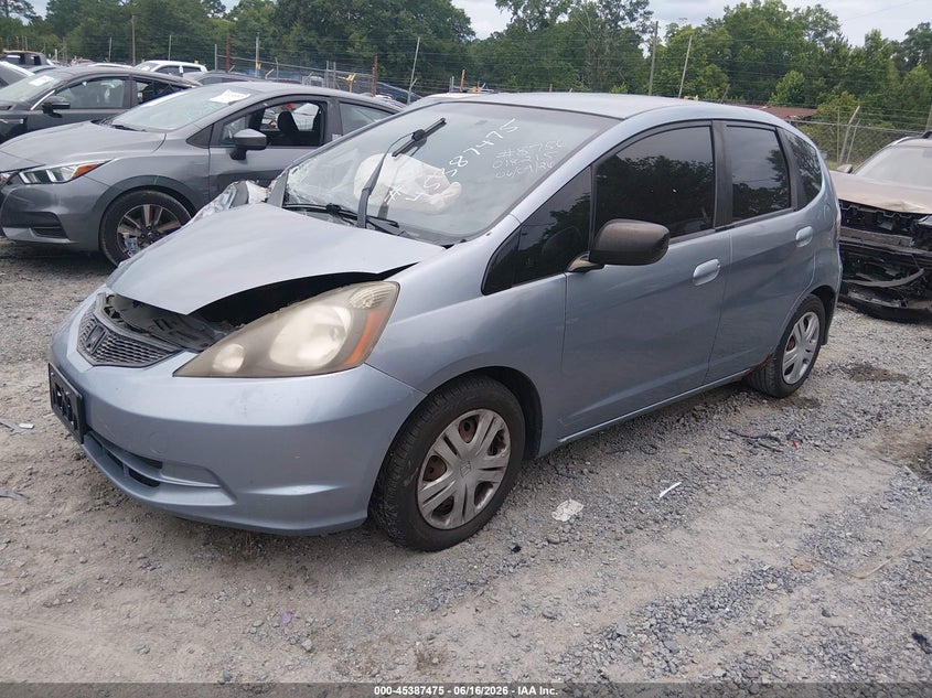 2011 Honda Fit VIN JHMGE8H33BC018215 IAAI salvage auction — RIGHT FRONT, Salvage (South Carolina), sold $275 on 2026-07-09 (photo 2)