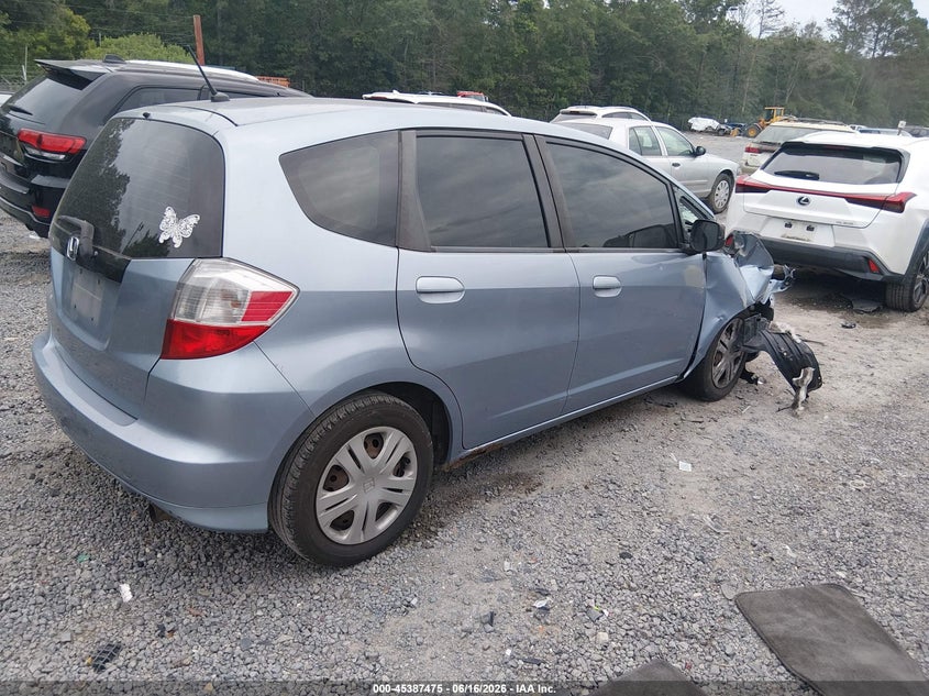 2011 Honda Fit VIN JHMGE8H33BC018215 IAAI salvage auction — RIGHT FRONT, Salvage (South Carolina), sold $275 on 2026-07-09 (photo 4)