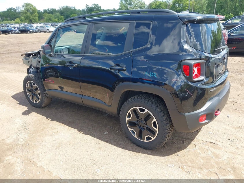 2016 Jeep Renegade VIN ZACCJBCT5GPD56993 IAAI salvage auction — FRONT END, Salvage (Minnesota), sold $3,500 on 2026-08-19 (photo 3)
