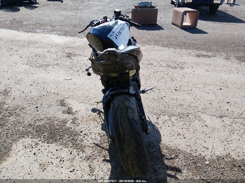 2026 Kawasaki Zx VIN JKBZXJK13TA015675 IAAI salvage auction — LEFT FRONT, Salvage (Ohio), sold $1,375 on 2026-07-21 (photo 6)