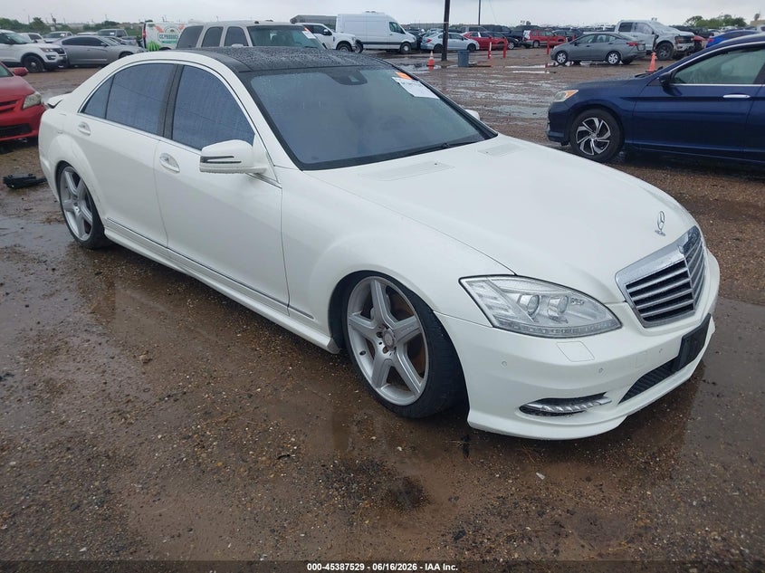 2013 Mercedes-benz S-klasse VIN WDDNG7DB6DA521509 IAAI salvage auction — RIGHT SIDE, Salvage (Texas), sold $825 on 2026-07-29 (photo 1)