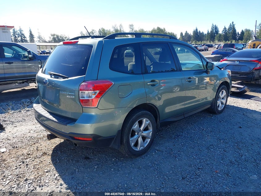 2014 Subaru Forester VIN JF2SJACC0EG456212 IAAI salvage auction — FRONT END, Bill Of Sale (Washington), sold $1,250 on 2026-07-29 (photo 4)