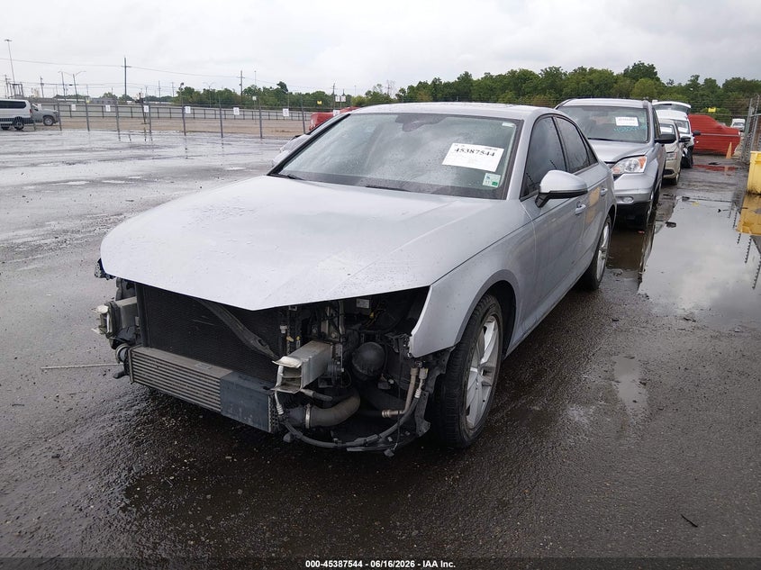 2017 Audi A4 VIN WAUGNAF44HN017881 IAAI salvage auction — FRONT END, Salvage Title, sold $1,900 on 2026-07-24 (photo 2)