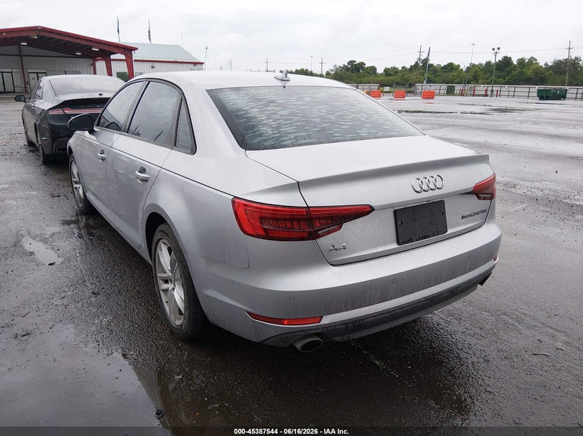 2017 Audi A4 VIN WAUGNAF44HN017881 IAAI salvage auction — FRONT END, Salvage Title, sold $1,900 on 2026-07-24 (photo 3)