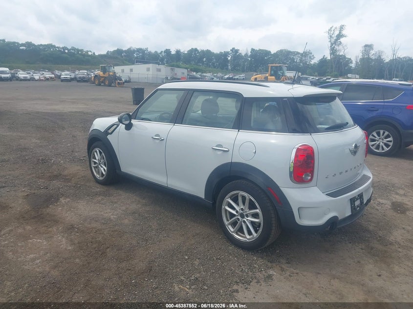2015 Mini Countryman VIN WMWZC3C54FWT02336 IAAI salvage auction — NORMAL WEAR, Salvage Title, sold $425 on 2026-08-20 (photo 3)